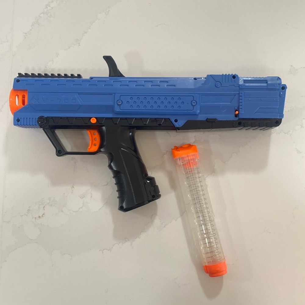 Nerf Rival Series XV-700 Foam Ball Spring Loaded Semi Automatic Blaster